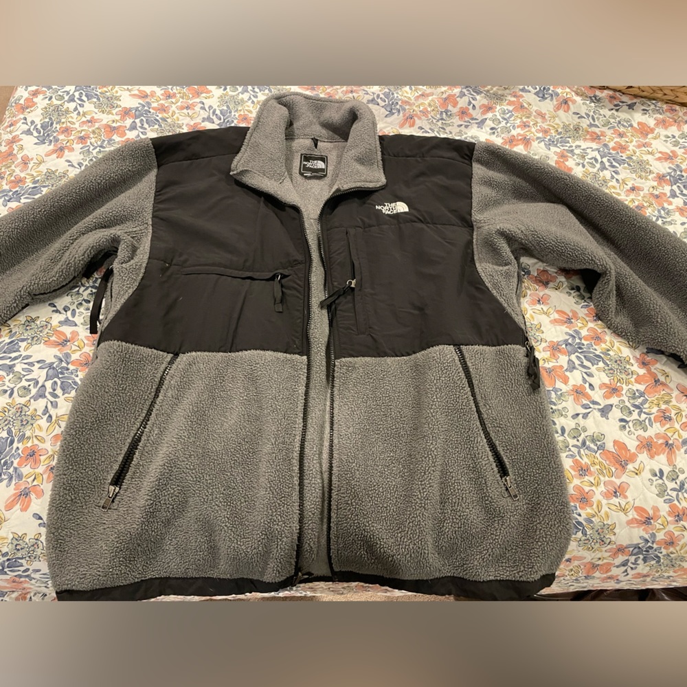 North Face fleece zip up jacket